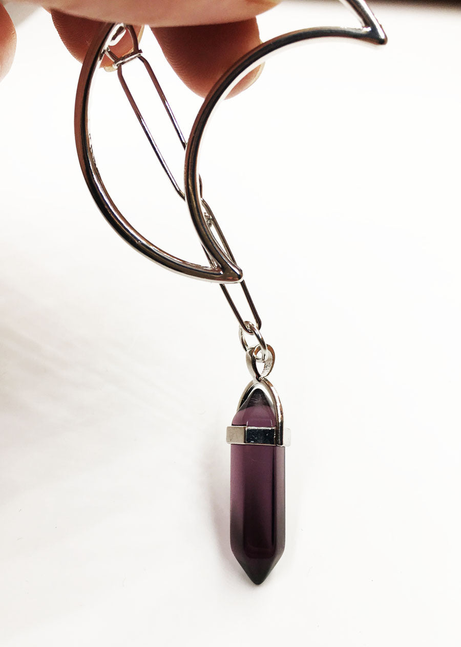 Moon hexagonal hairpin - 𝓢𝓱𝓸𝓹𝓵𝓮𝓬𝔂