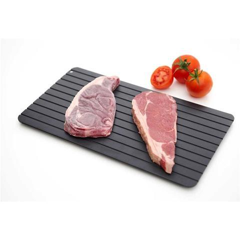 Fast Defrosting Tray Thaw  Kitchen Quick Aluminum Thaw Plate - 𝓢𝓱𝓸𝓹𝓵𝓮𝓬𝔂