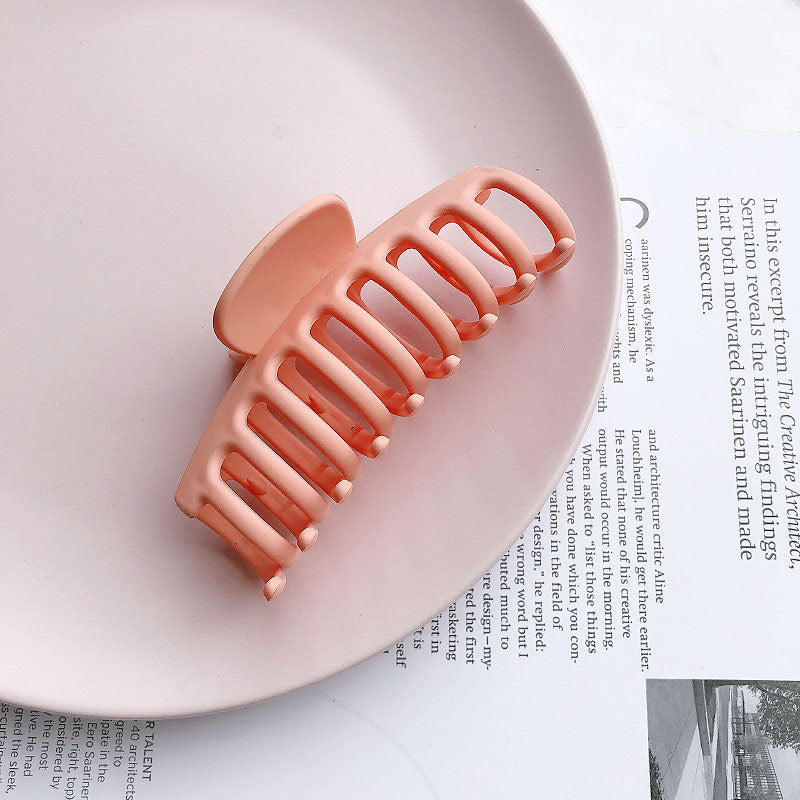 Simple and versatile macaron color hair clip - 𝓢𝓱𝓸𝓹𝓵𝓮𝓬𝔂