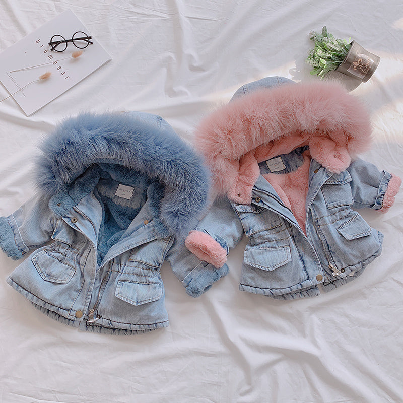 Girl denim coat - 𝓢𝓱𝓸𝓹𝓵𝓮𝓬𝔂