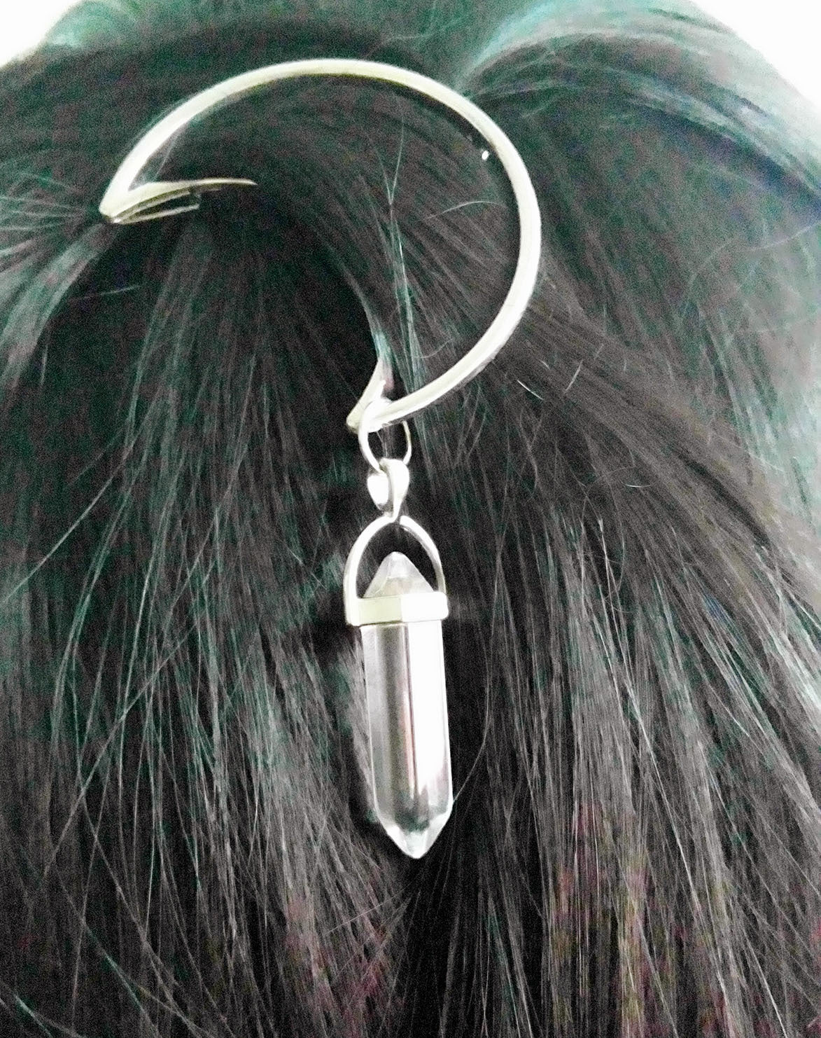 Moon hexagonal hairpin - 𝓢𝓱𝓸𝓹𝓵𝓮𝓬𝔂