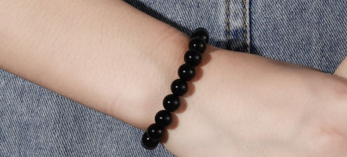 Black Onyx Bracelet - 𝓢𝓱𝓸𝓹𝓵𝓮𝓬𝔂