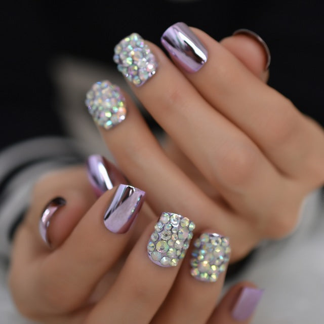 Metal false nails for women - 𝓢𝓱𝓸𝓹𝓵𝓮𝓬𝔂