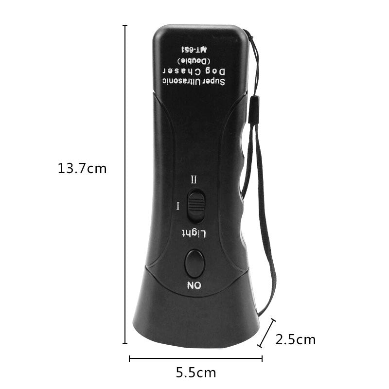 3-in-1 Anti Barking Dog Training Device Ultrasonic Dog Training Repeller  LED Flashlight - 𝓢𝓱𝓸𝓹𝓵𝓮𝓬𝔂