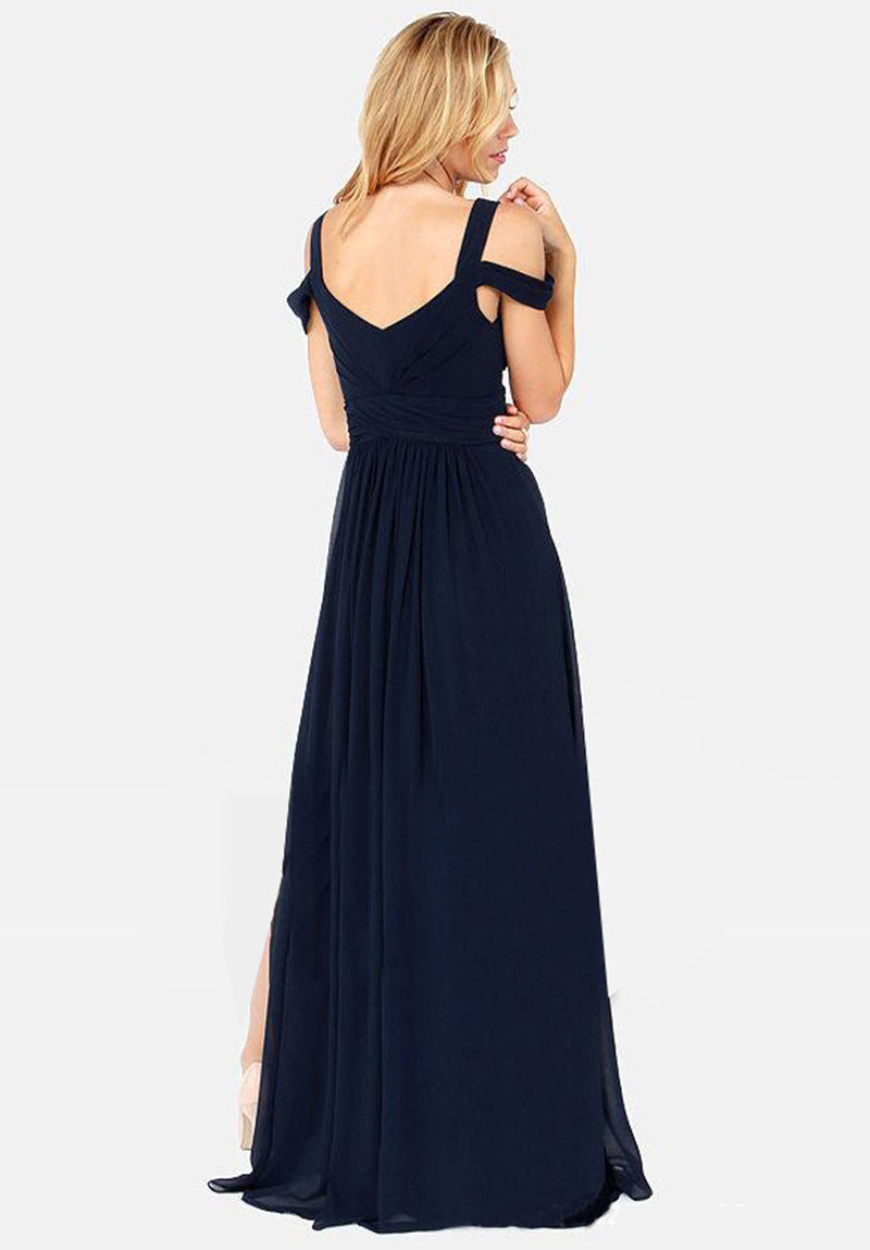 Long Floor Length Elegant Greek Style Pleated Dress - 𝓢𝓱𝓸𝓹𝓵𝓮𝓬𝔂
