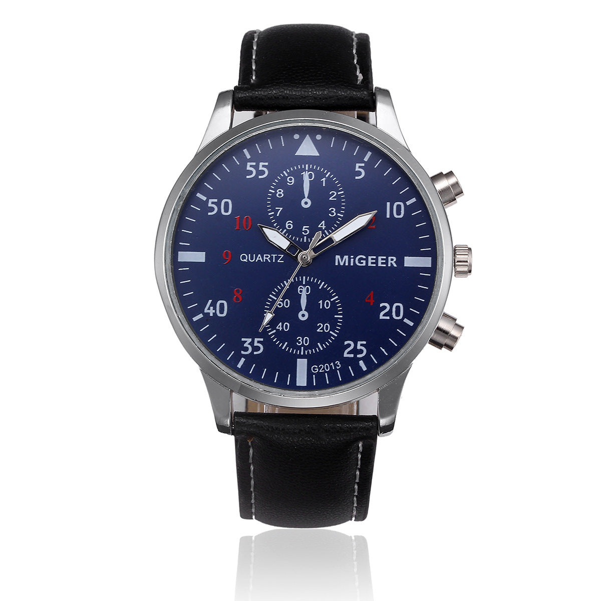 MIGEER Retro Design Men Watches Casual PU Leather Band Analog Alloy Quartz Wrist Watch Relogio masculino montre homme Clock New - 𝓢𝓱𝓸𝓹𝓵𝓮𝓬𝔂