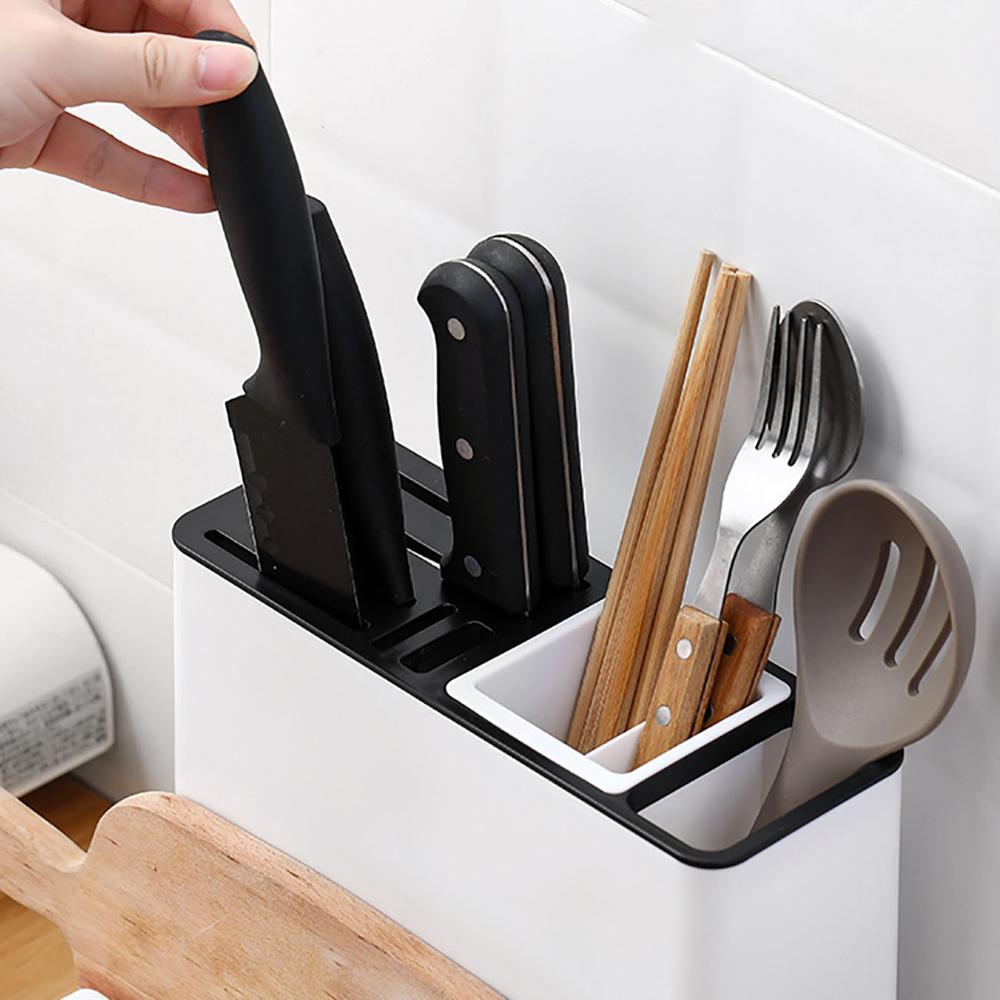 Tableware Storage Holders Kitchen Knife Plastic Storages Racks For Kitchen Convenience Cabinet Kitchen Gadgets - 𝓢𝓱𝓸𝓹𝓵𝓮𝓬𝔂
