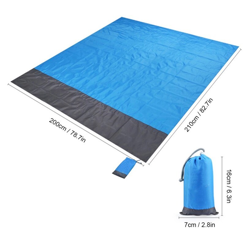 Portable Waterproof Picnic Mat Beach Mat Pocket Blanket - 𝓢𝓱𝓸𝓹𝓵𝓮𝓬𝔂