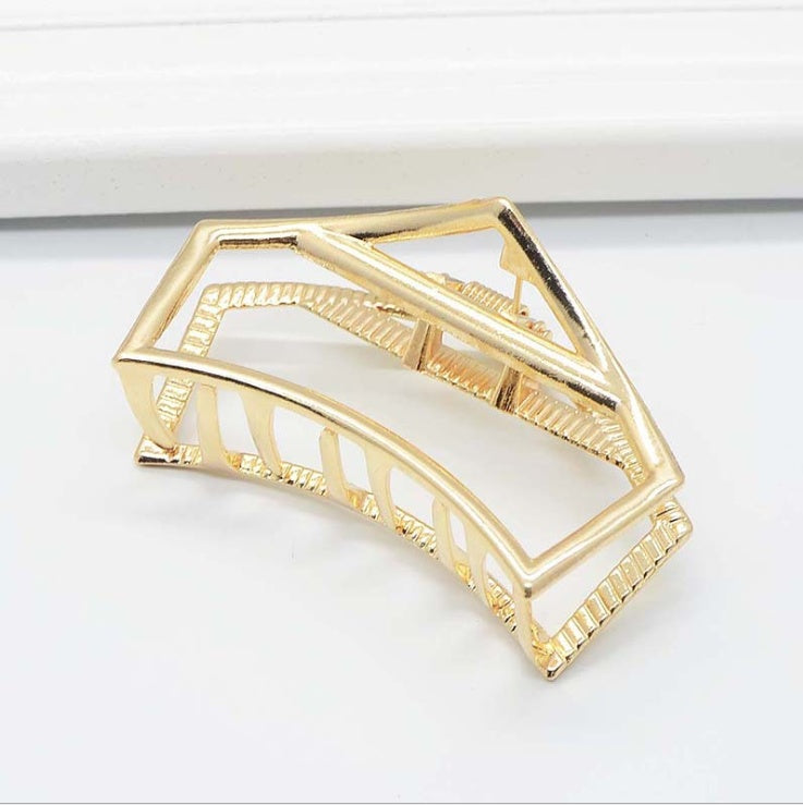 Minimalist wind metal clip hair clip - 𝓢𝓱𝓸𝓹𝓵𝓮𝓬𝔂
