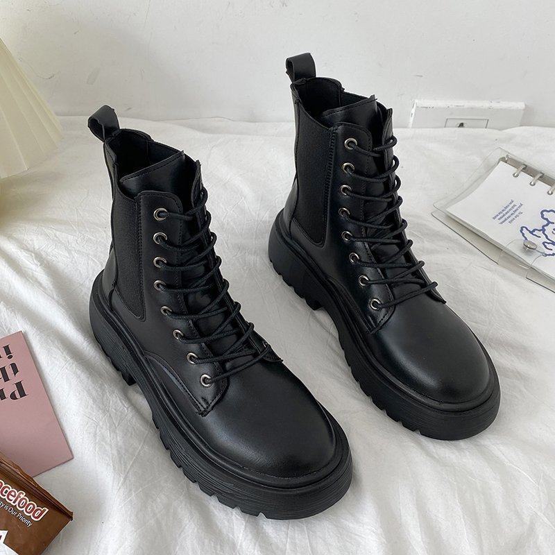 Internet Celebrity Thin Martin Booties Female Fashion - 𝓢𝓱𝓸𝓹𝓵𝓮𝓬𝔂