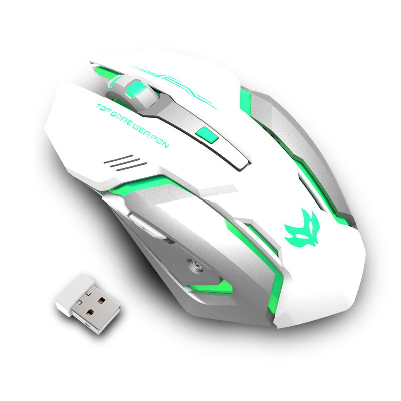 Wireless Charging Silent Gaming Mouse Machinery - 𝓢𝓱𝓸𝓹𝓵𝓮𝓬𝔂
