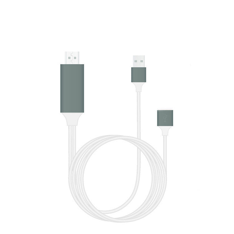 Type-C To HDMI Three In One Mobile Phone Projection Cable - 𝓢𝓱𝓸𝓹𝓵𝓮𝓬𝔂