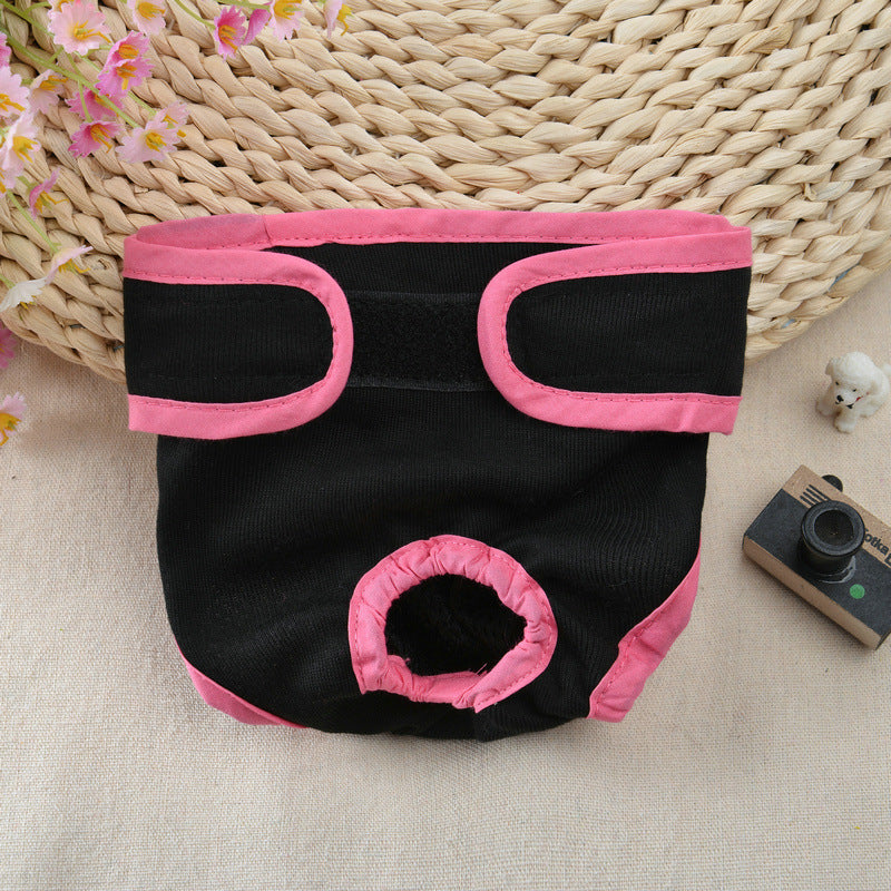 Dog Shorts Puppy Physiological Diapers Panties Waterproof Adjustable Cute Pattern Dog Physiological Pants Pet Costumes Supplies - 𝓢𝓱𝓸𝓹𝓵𝓮𝓬𝔂