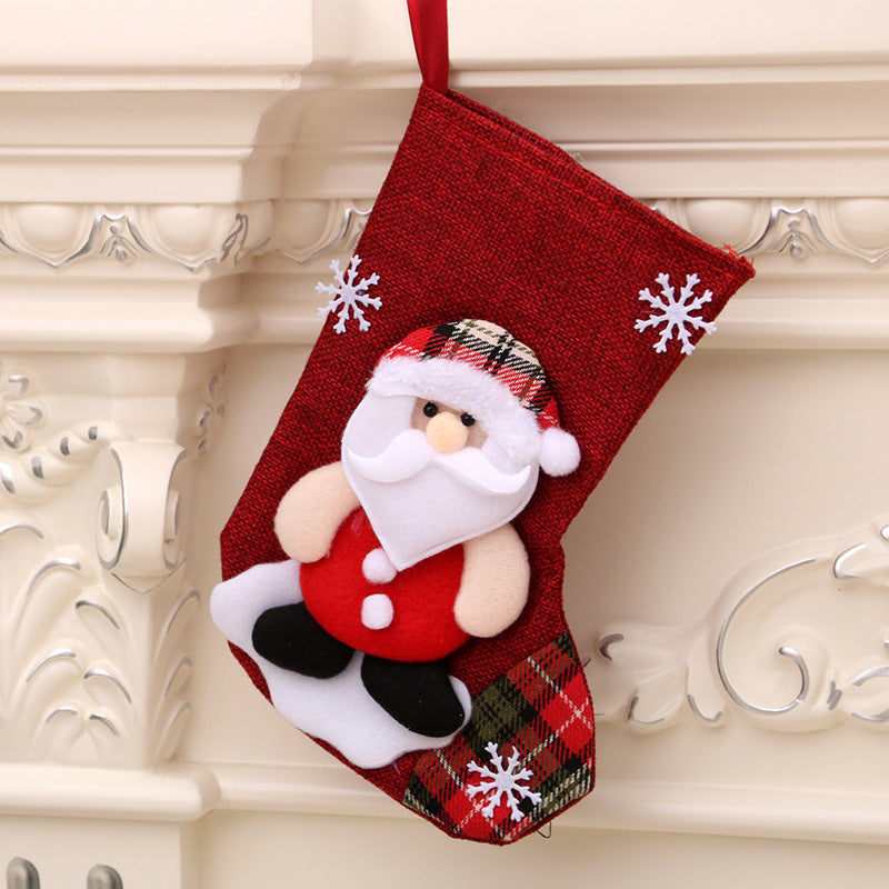 Christmas gift bag christmas hanging socks - 𝓢𝓱𝓸𝓹𝓵𝓮𝓬𝔂