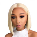 Blond short straight wig - 𝓢𝓱𝓸𝓹𝓵𝓮𝓬𝔂