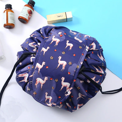 Animal Printing Large Capacity Drawstring Lazy Cosmetic Storage Bag - 𝓢𝓱𝓸𝓹𝓵𝓮𝓬𝔂