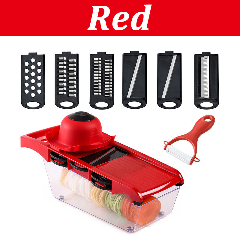 Multifunctional Vegetable Cutter Home Kitchen Slicing And Dicing Fruit Artifact - 𝓢𝓱𝓸𝓹𝓵𝓮𝓬𝔂