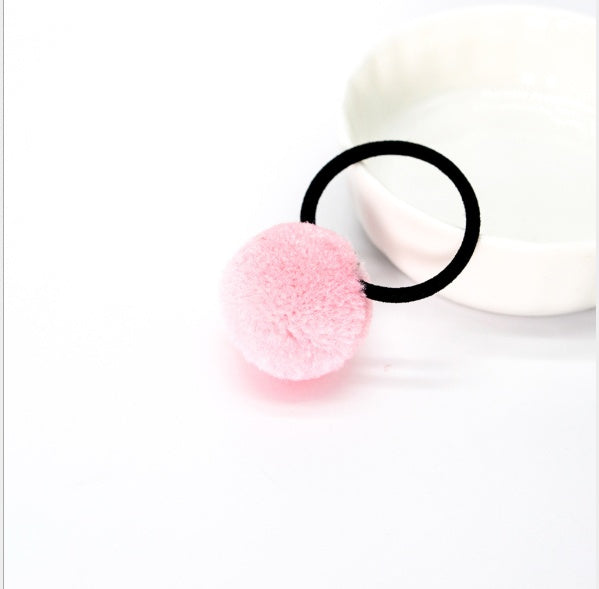 Korean candy color children's hair ball hair ring color tie hair band no seams do not hurt hair rope baby hair rope - 𝓢𝓱𝓸𝓹𝓵𝓮𝓬𝔂