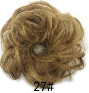 New Trendy Design Women Wavy Curly Messy Hair Bun Synthetic - 𝓢𝓱𝓸𝓹𝓵𝓮𝓬𝔂