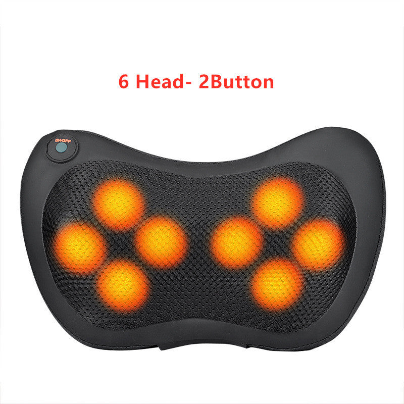 Neck Massager Home Car Neck Cervical Massage Electric Multifunctional Massage Pillow Waist Back Relaxation Device - 𝓢𝓱𝓸𝓹𝓵𝓮𝓬𝔂