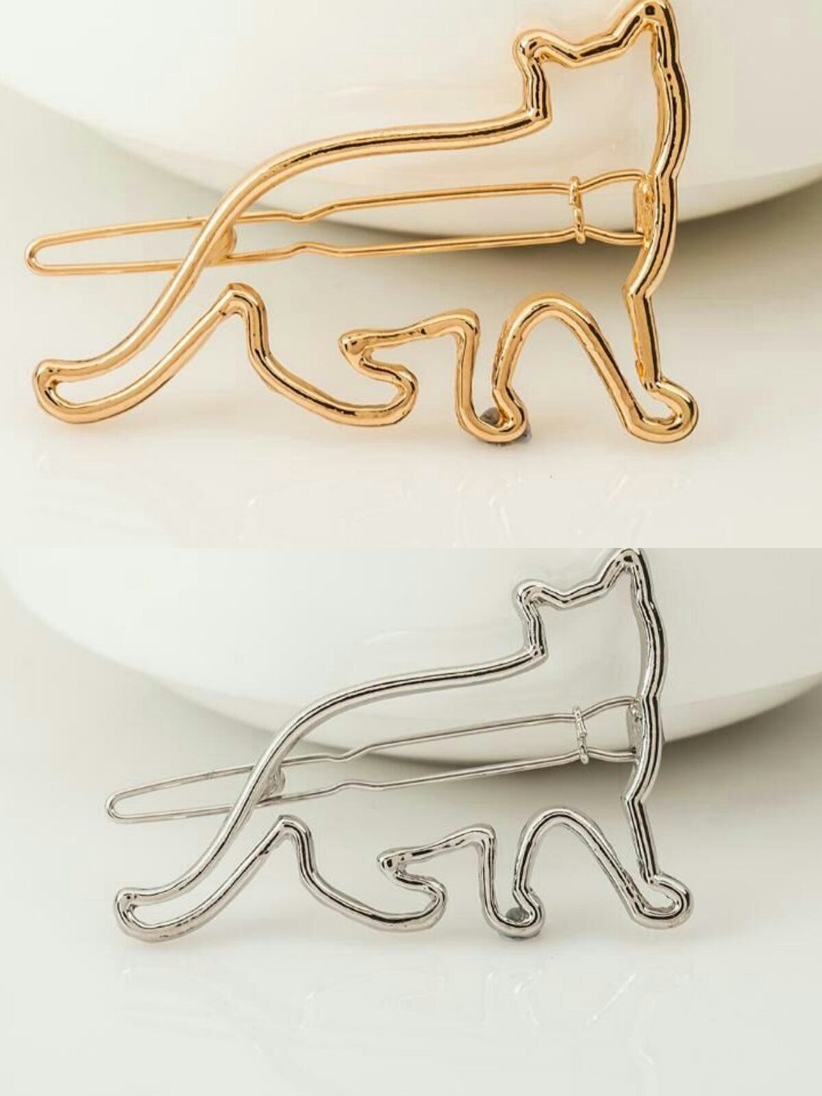 Cute Kitty Hair Clips - 𝓢𝓱𝓸𝓹𝓵𝓮𝓬𝔂