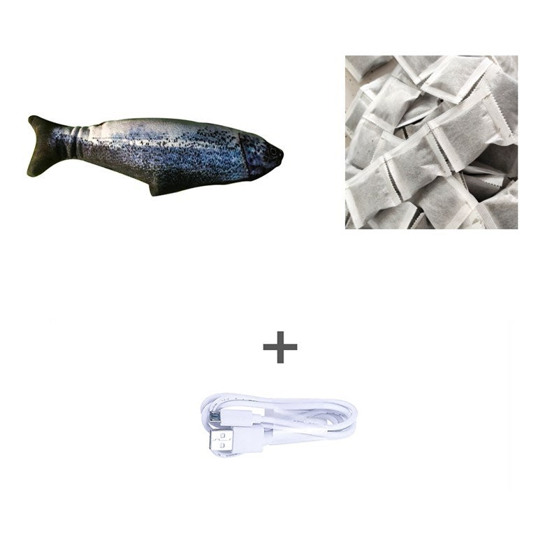 Without Cat Nip Version - Electric Jumping Fish Simulation Electric Fish Toy - 𝓢𝓱𝓸𝓹𝓵𝓮𝓬𝔂