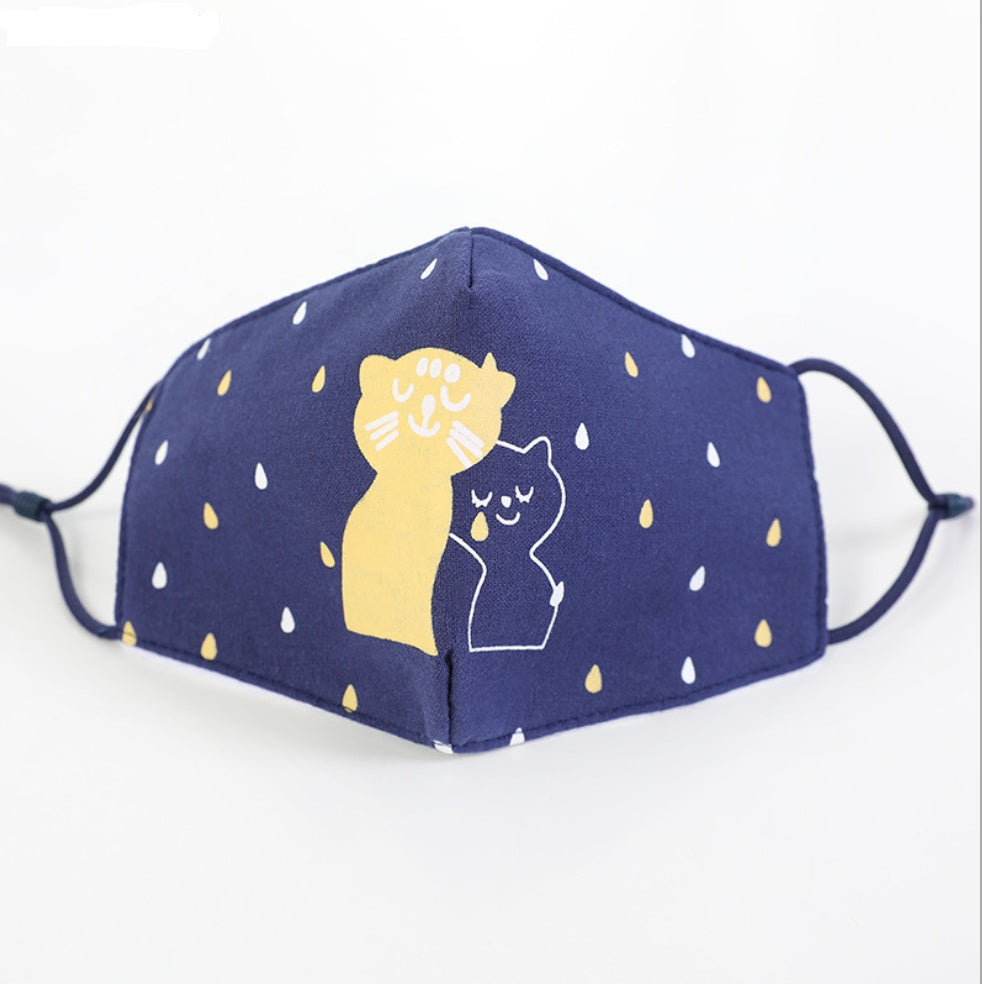 Kid Carton Cotton Facial Mask Adult Mask - 𝓢𝓱𝓸𝓹𝓵𝓮𝓬𝔂