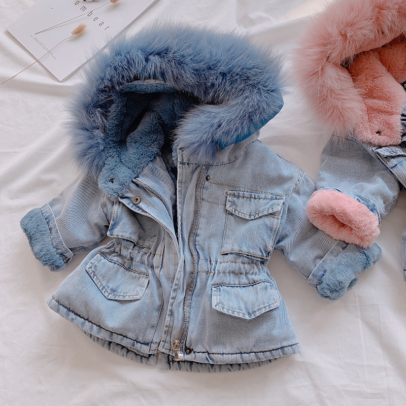 Girl denim coat - 𝓢𝓱𝓸𝓹𝓵𝓮𝓬𝔂