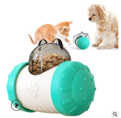 Funny Dog Treat Leaking Toy With Wheel Interactive Toy For Dogs Puppies Cats Pet Products Supplies Accessories - 𝓢𝓱𝓸𝓹𝓵𝓮𝓬𝔂