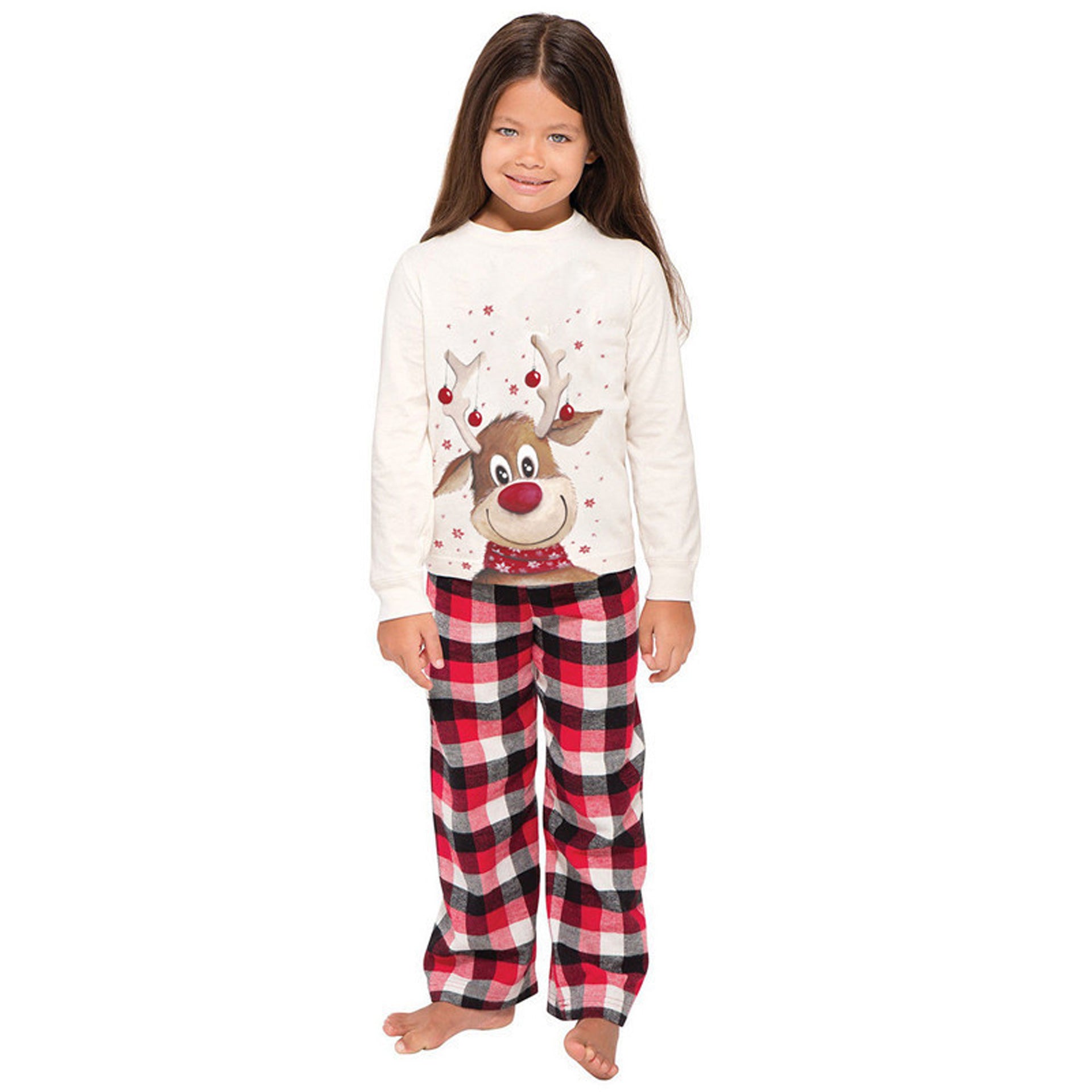 Elk Print Christmas Parent-child Outfit - 𝓢𝓱𝓸𝓹𝓵𝓮𝓬𝔂