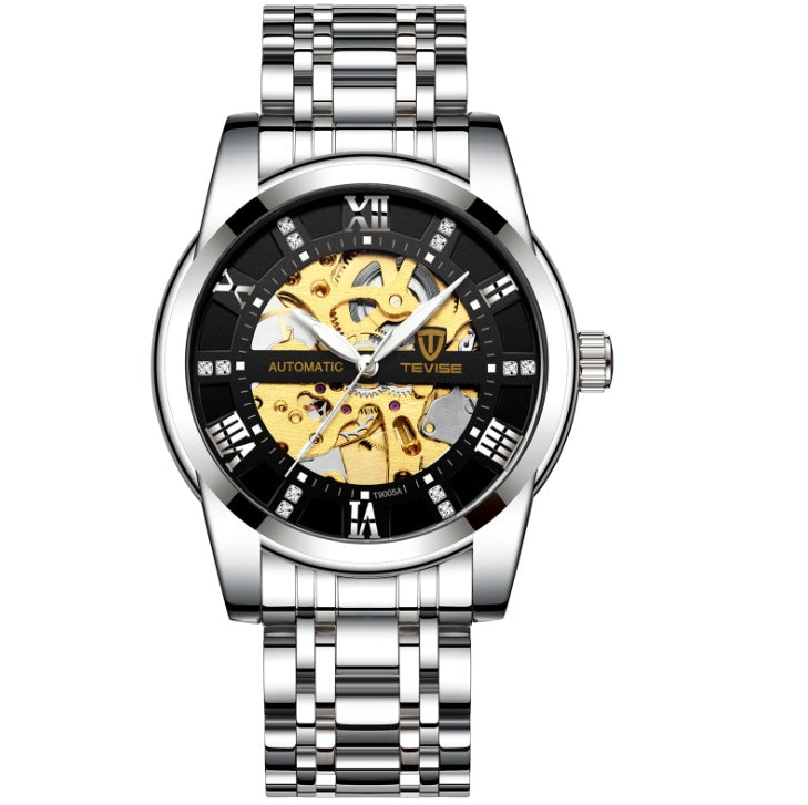 Men''s Fashion Watch Fashion Automatic Mechanical Watch Hollow Watch Watch Waterproof Men''s Watch - 𝓢𝓱𝓸𝓹𝓵𝓮𝓬𝔂