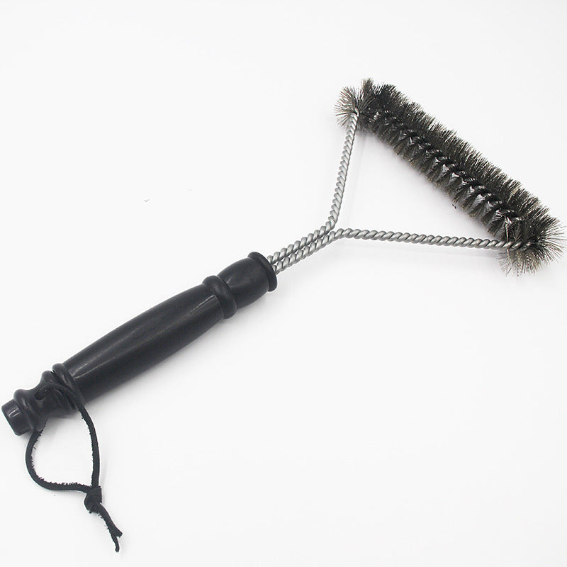 12 inch stainless steel curl cleaning brush BBQ grill brush BBQ professional cleaning wire brush - 𝓢𝓱𝓸𝓹𝓵𝓮𝓬𝔂