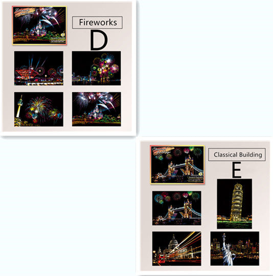 Scratch Painting - Kratzmalerei - 𝓢𝓱𝓸𝓹𝓵𝓮𝓬𝔂