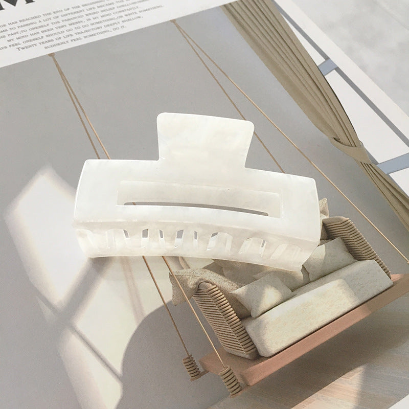 Acrylic Hair Clip  Texture Hair Grab Large Geometric Type - 𝓢𝓱𝓸𝓹𝓵𝓮𝓬𝔂