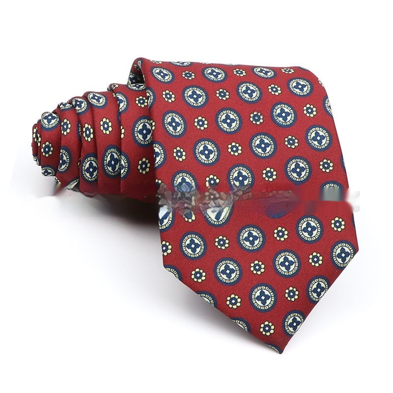 Business Polyester Men's Printed Workplace Tie - 𝓢𝓱𝓸𝓹𝓵𝓮𝓬𝔂