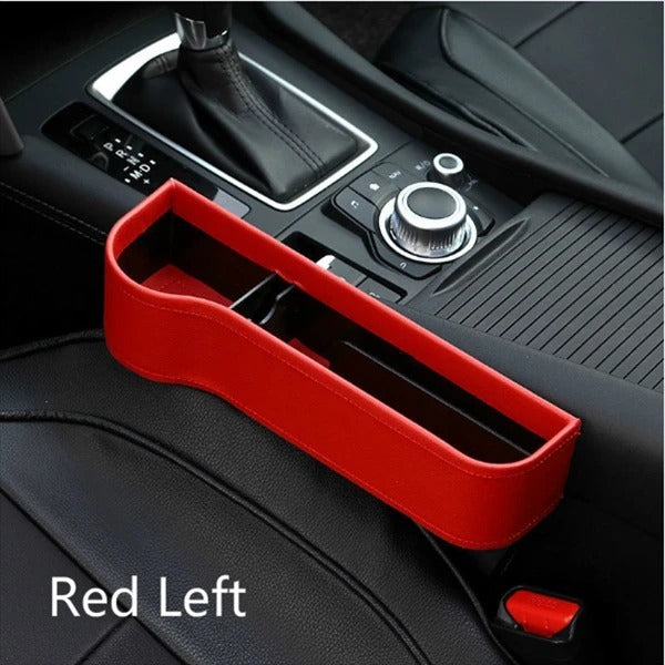 PU Car Organizer Seat Gap Storage Box Car Seat Side Slit for Wallet Phone Coins Cigarette Keys Cards Car Accessories - 𝓢𝓱𝓸𝓹𝓵𝓮𝓬𝔂