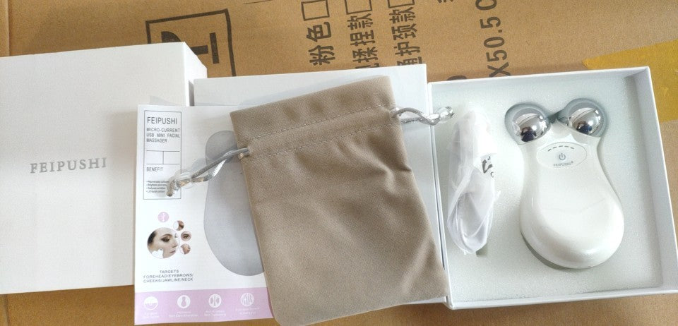 Electric Micro-Current Face Massager EMS Firming Micro Current Deedema Decree Wrinkle Skin Rejuvenation Beauty Instrument - 𝓢𝓱𝓸𝓹𝓵𝓮𝓬𝔂