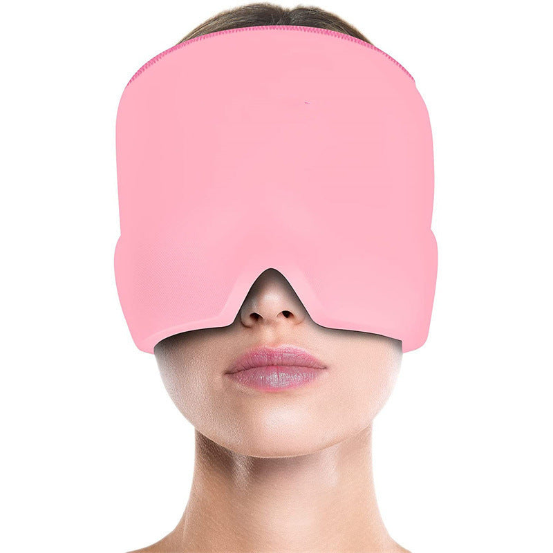Ice Compress Headache Relief Gel Cold Therapy Migraine Eye Mask - 𝓢𝓱𝓸𝓹𝓵𝓮𝓬𝔂