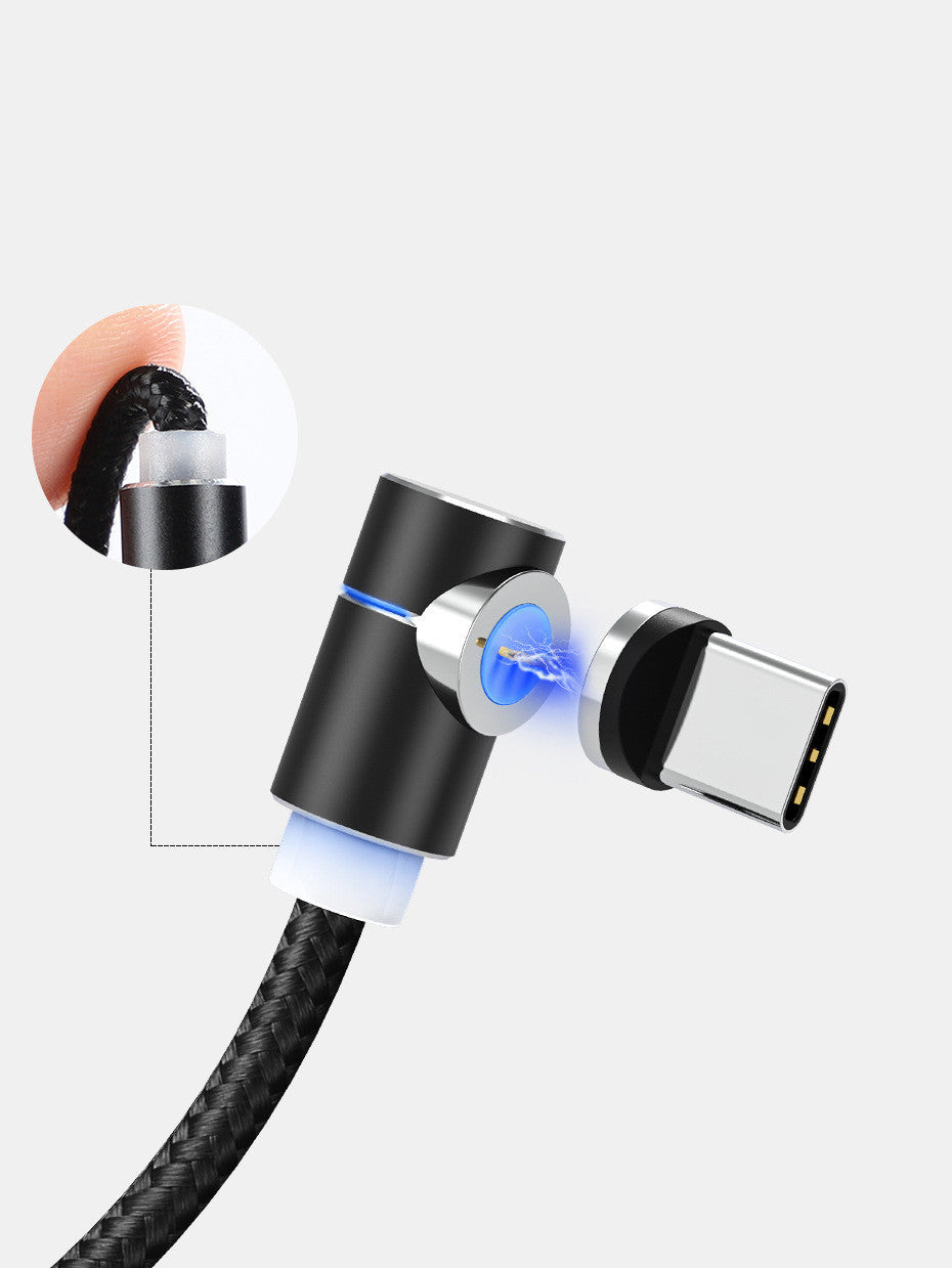 Magnetic Cable LED Magnet Charger Cable USB Cable & USB Type-C USB C - 𝓢𝓱𝓸𝓹𝓵𝓮𝓬𝔂