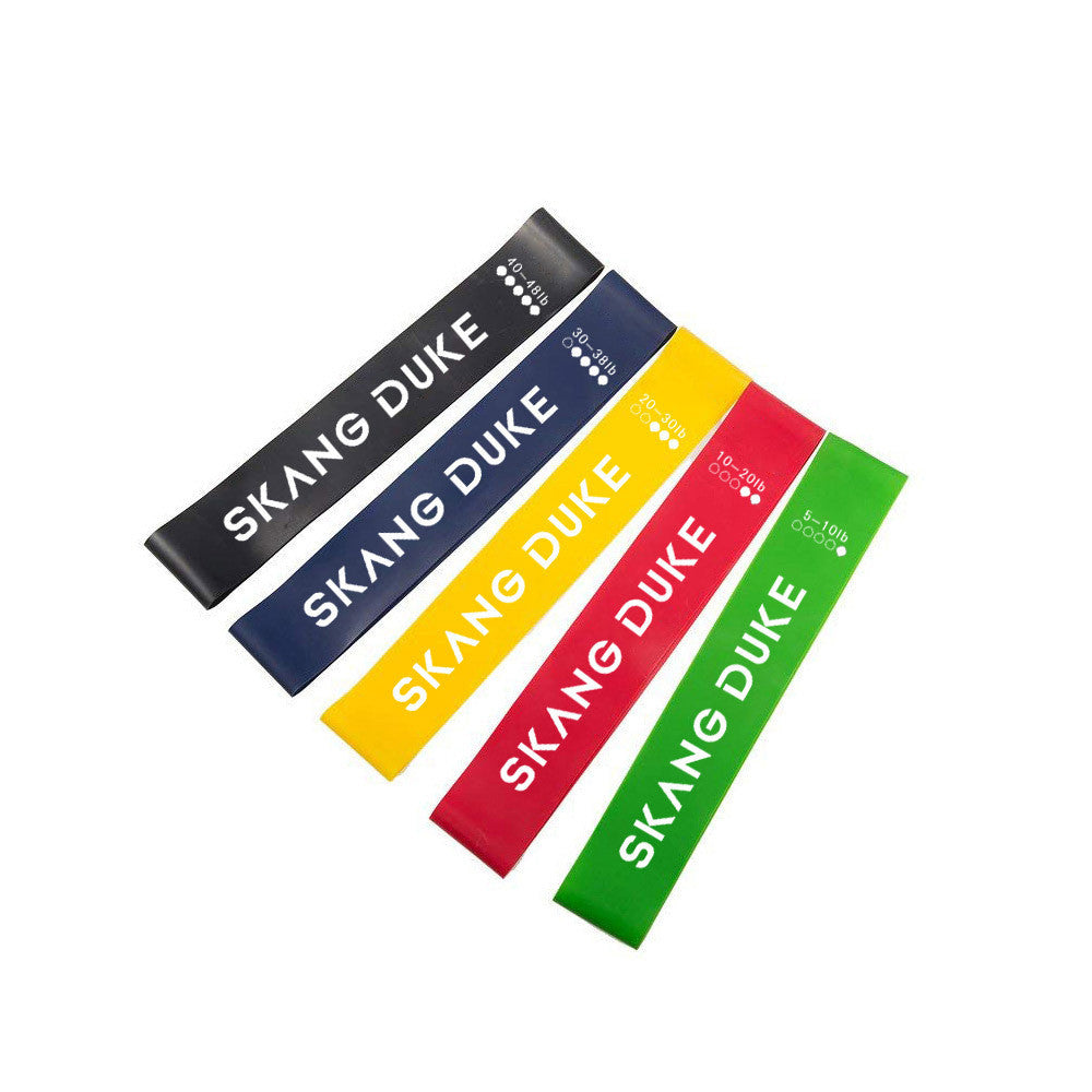 5 Level Resistance Rubber Bands Yoga Training Elastic Bands - 𝓢𝓱𝓸𝓹𝓵𝓮𝓬𝔂