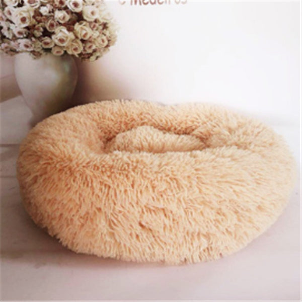 Round Long Hairy Autumn And Winter Nest Pad Cat Mattress - 𝓢𝓱𝓸𝓹𝓵𝓮𝓬𝔂