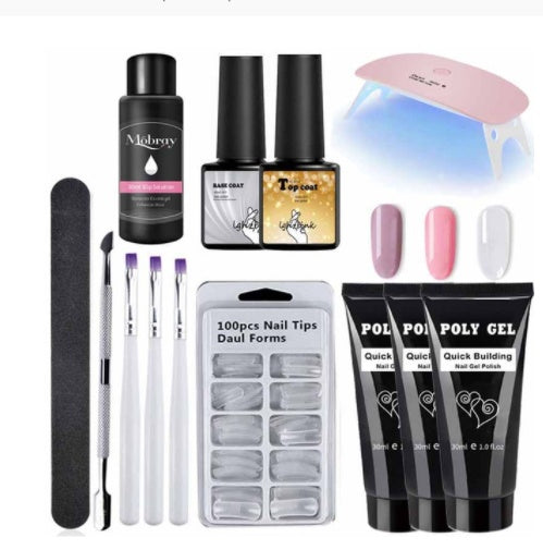Polygel Nail Kit - 𝓢𝓱𝓸𝓹𝓵𝓮𝓬𝔂