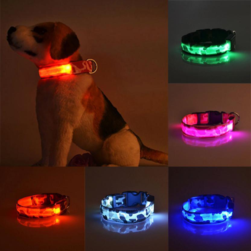 Camouflage pet supplies luminous dog collar - 𝓢𝓱𝓸𝓹𝓵𝓮𝓬𝔂