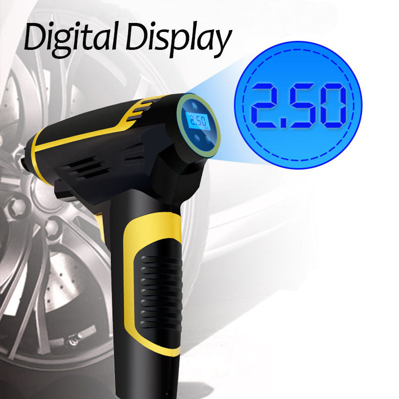 Automatic Portable Handheld Digital LED Smart Car Air Compressor - 𝓢𝓱𝓸𝓹𝓵𝓮𝓬𝔂