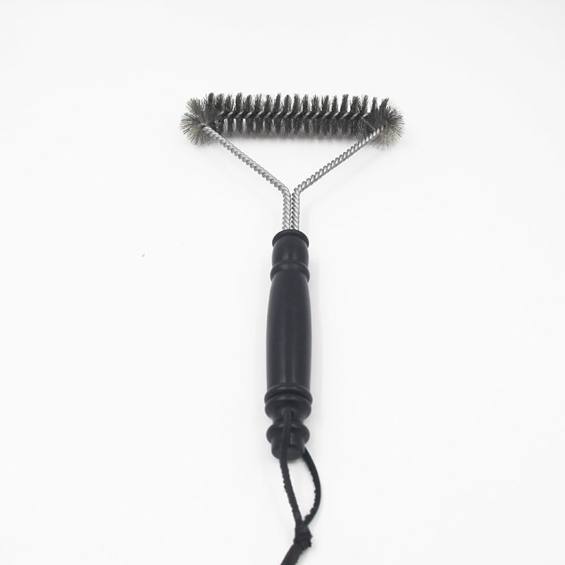 12 inch stainless steel curl cleaning brush BBQ grill brush BBQ professional cleaning wire brush - 𝓢𝓱𝓸𝓹𝓵𝓮𝓬𝔂