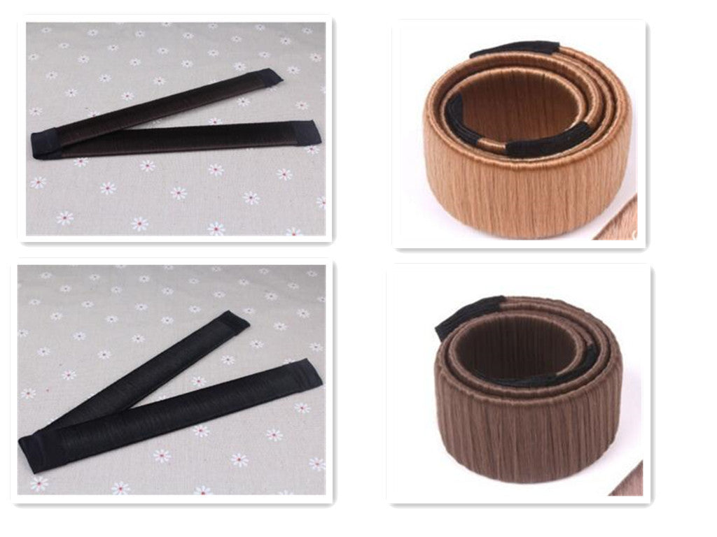 Magic French Twist Magic Hair Bun Maker Hair Tie Elastic - 𝓢𝓱𝓸𝓹𝓵𝓮𝓬𝔂