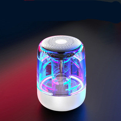 Portable Speakers Bluetooth Column Wireless Bluetooth Speaker Powerful Bass Radio with Variable Color LED Light - 𝓢𝓱𝓸𝓹𝓵𝓮𝓬𝔂