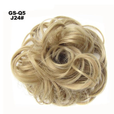 New Trendy Design Women Wavy Curly Messy Hair Bun Synthetic - 𝓢𝓱𝓸𝓹𝓵𝓮𝓬𝔂