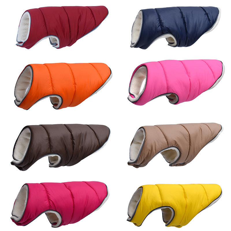 Pet Jacket Warm Winter Dog Clothes Reflective Puppy Clothing Vest Comfortable Fleece Pet Dogs Coat For Small Medium Large Dogs - 𝓢𝓱𝓸𝓹𝓵𝓮𝓬𝔂
