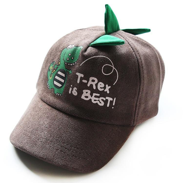 ''T-REX IS BEST'' DINOSAUR KIDS HATS - 𝓢𝓱𝓸𝓹𝓵𝓮𝓬𝔂